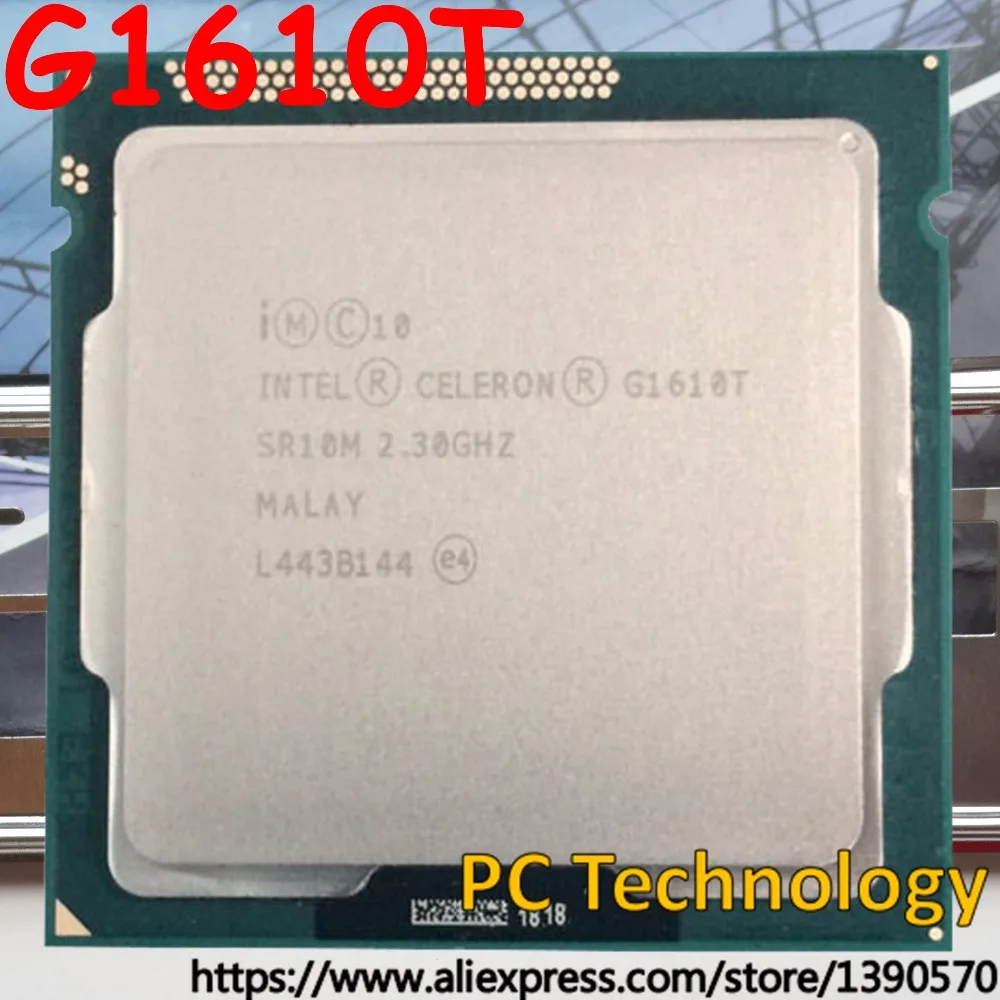 Original Intel Celeron G1610T 2.30GHz 2M LGA1155 35W desktop processor Dual Core CPU Free shipping ship out within 1 day | Компьютеры и