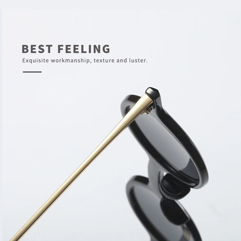 AIVERLIA винтажные Круглые Солнцезащитные очки женские брендовые дизайнерские