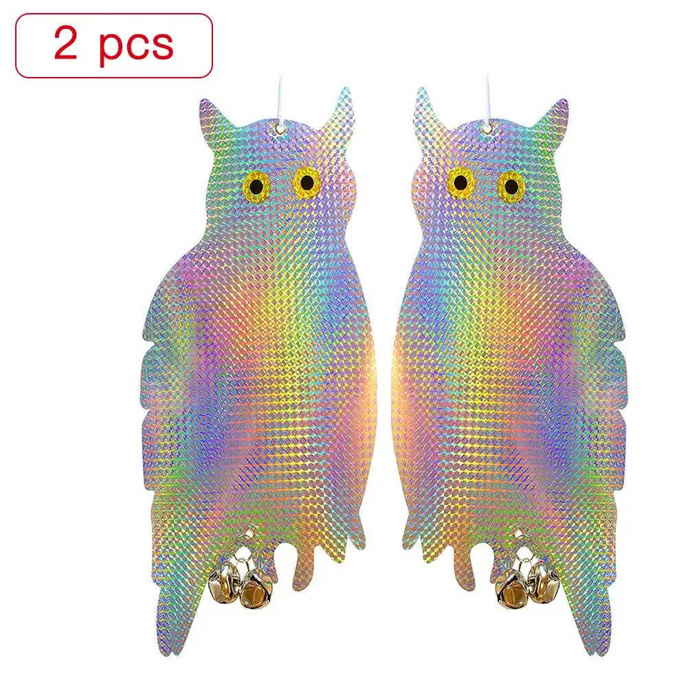 2 шт. устройство для отпугивания Совы и птиц лазерные Светоотражающие