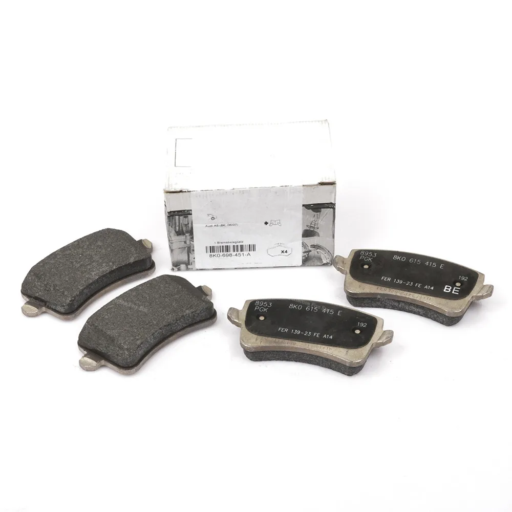 Комплект задних дисковых тормозных колодок 8K0698451A для Audi A4 Quattro A5 Avant Q5 8K0 698 451