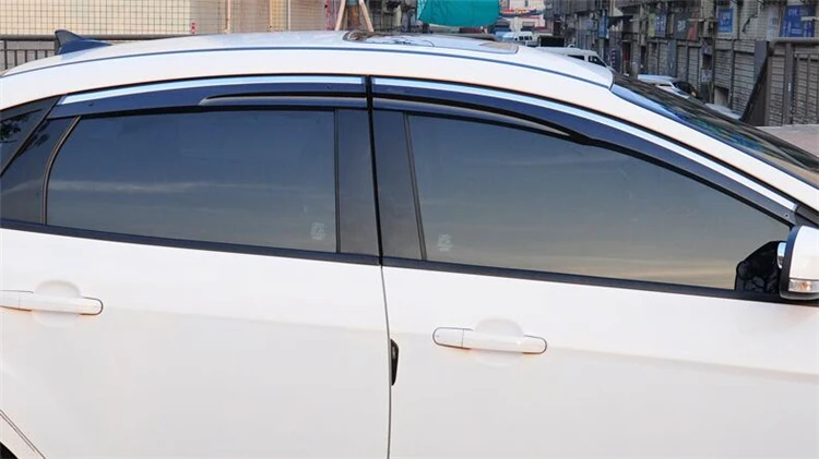 Для Ford focus Window козырек для 2017 Vent Shades Защита от солнца и дождя дефлектор 4 шт./компл.
