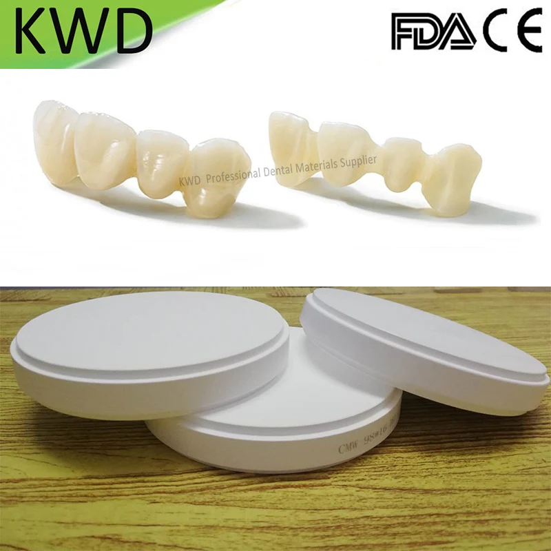 1 штука Lab Cad Cam стоматологический циркониевый диск Preshaded A2 стоматологические
