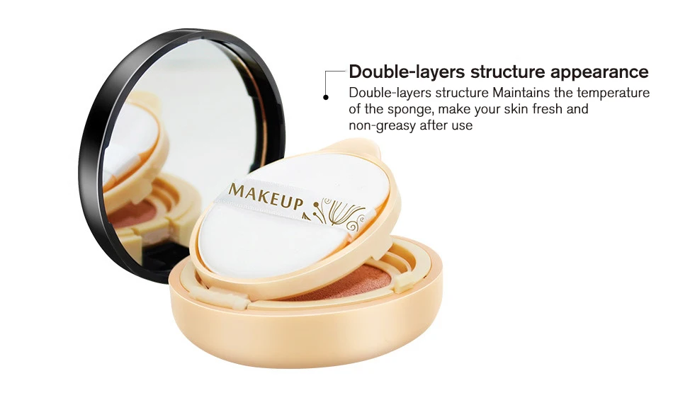 ROREC Air cushion BB крем изоляция bb телесный консилер Жидкий тональный крем праймер покрытие пор для лица CC крем длительное осветление