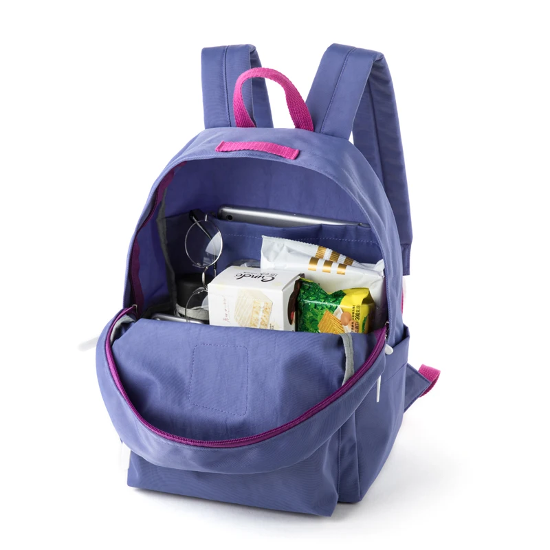 Классические рюкзаки ярких цветов с бриллиантами для девочек-подростков