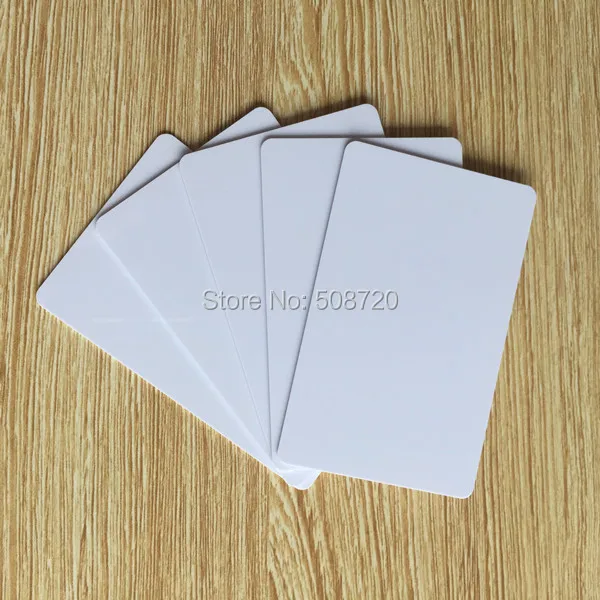 230pcs / много Пустой белый пластик струйных ID карты для Epson Canon и могут печатать