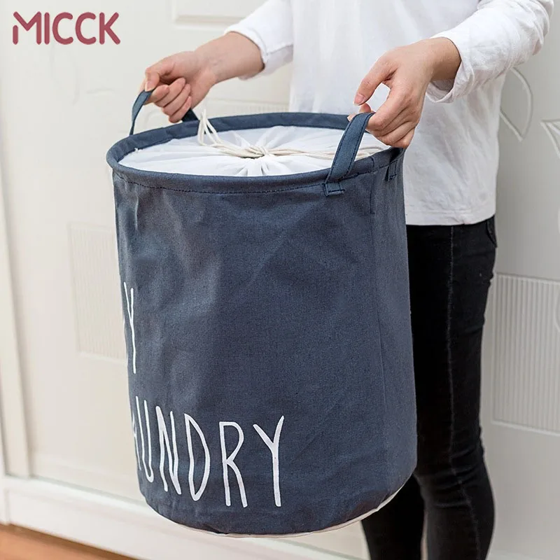 Складная корзина для белья MICCK Home сумка хранения детских игрушек грязной одежды