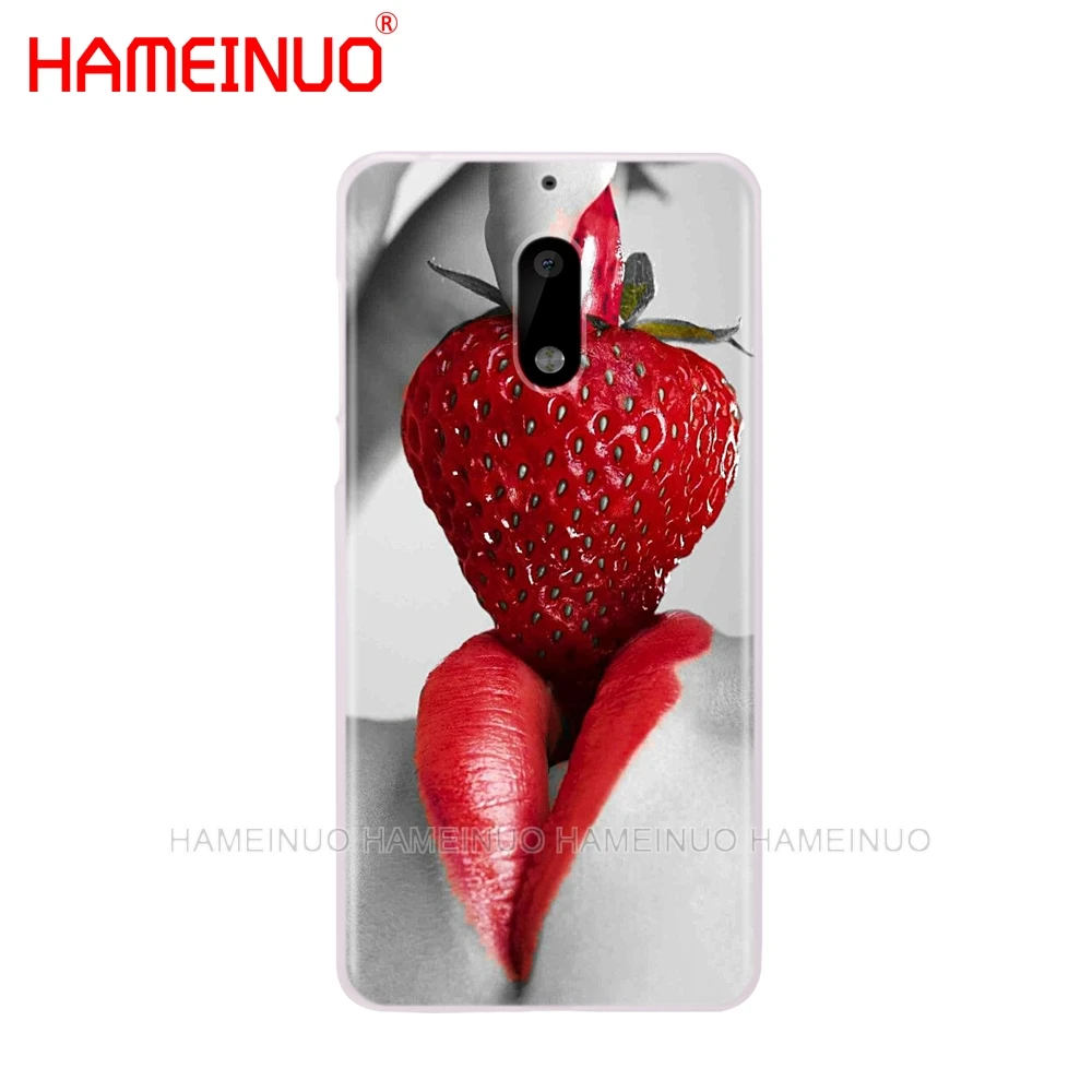 HAMEINUO роскошный корейский чехол для телефона с красными сексуальными губами