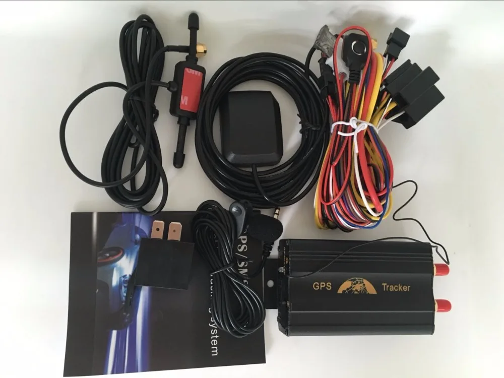 TK103A + GPS103A Мощный Автомобильный GPS трекер с пультом дистанционного управления