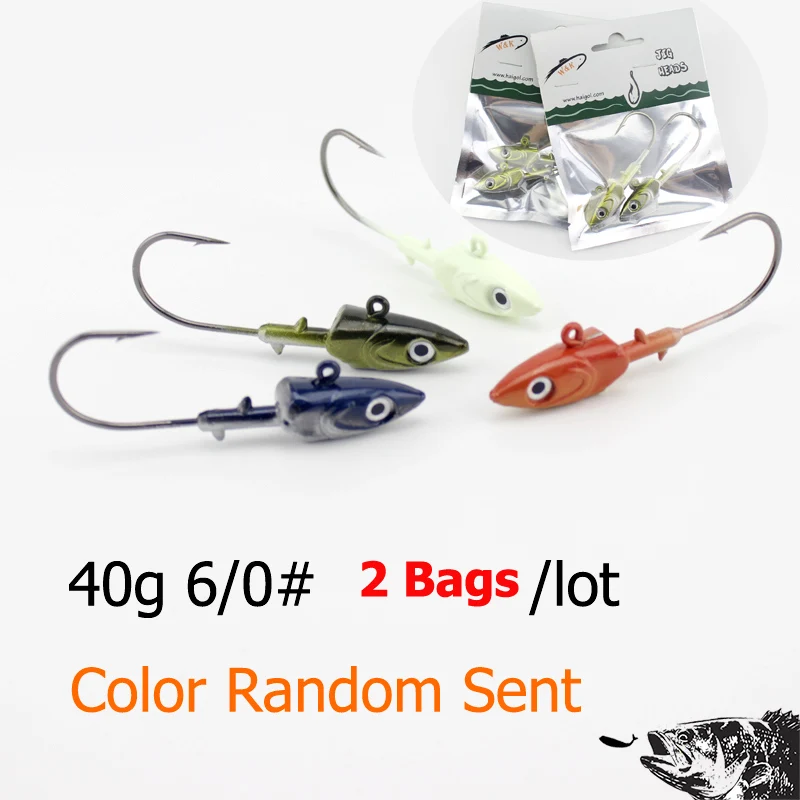 40 g SY JIG Горячая Мягкая приманка Мормышка 4 шт./pk Быстрая и рыболовные снасти джиг крючки 20 г 30 г 40 г крючок с грузилом взвешенный джиг - Цвет: 40 g SY JIG