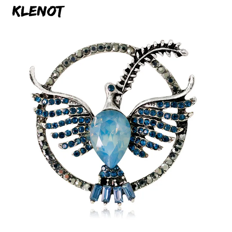 Винтажная бижутерия летающая брошь с орлом Стразы полностью хрустальные булавки