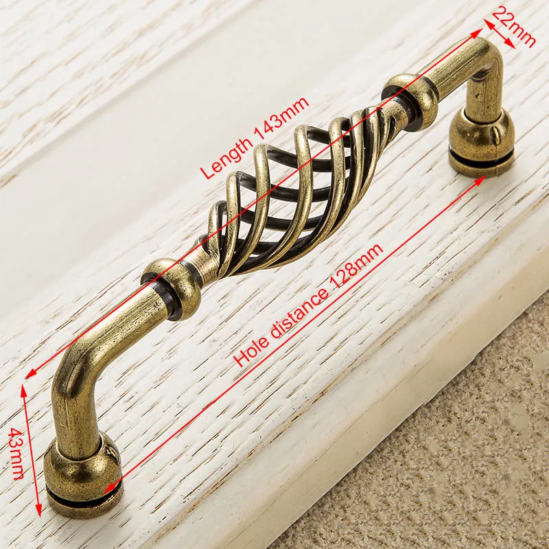 

Ручки для шкафов NAIERDI бронзовые