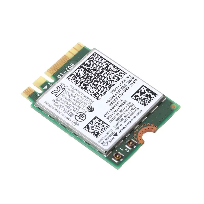 NoEnName_Null беспроводная Wi Fi карта с двумя диапазонами 04X6008 7260NGW AN Bluetooth 4 0 для Lenovo ThinkPad