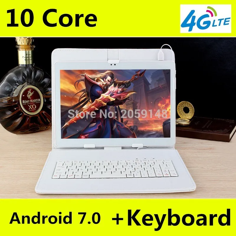 BOBARRY T100 10 дюймов 10 ядерный планшетный ПК Android 7,0 4 Гб ОЗУ 128 Гб ПЗУ 1920*1200 ips экран 4G LTE 8,0 МП камера