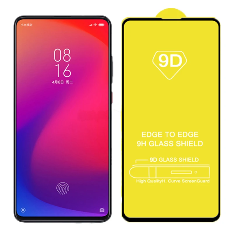 Защитное закаленное стекло 9D для Xiaomi redmi K20 Pro Mi 9T k 20 mi9t | Мобильные телефоны и