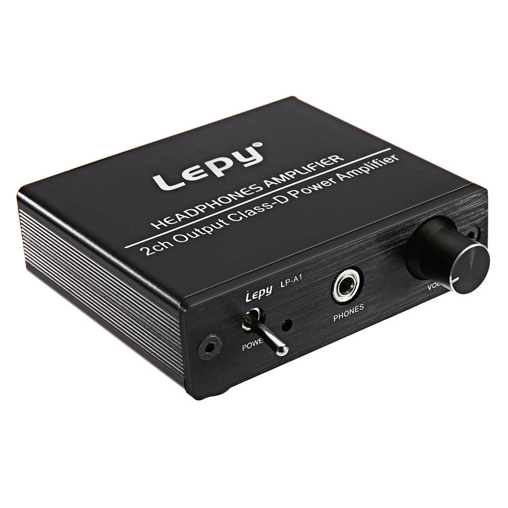 Lepy lp-a1 LP-A1 Hi-Fi стерео аудио цифровой наушники Усилители домашние 20 + Вт 2.0 канальный