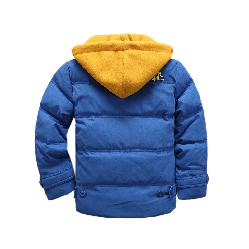 2016 new autumn and winter hooded down jacket children Korean children's clothing boys casual | Детская одежда и обувь