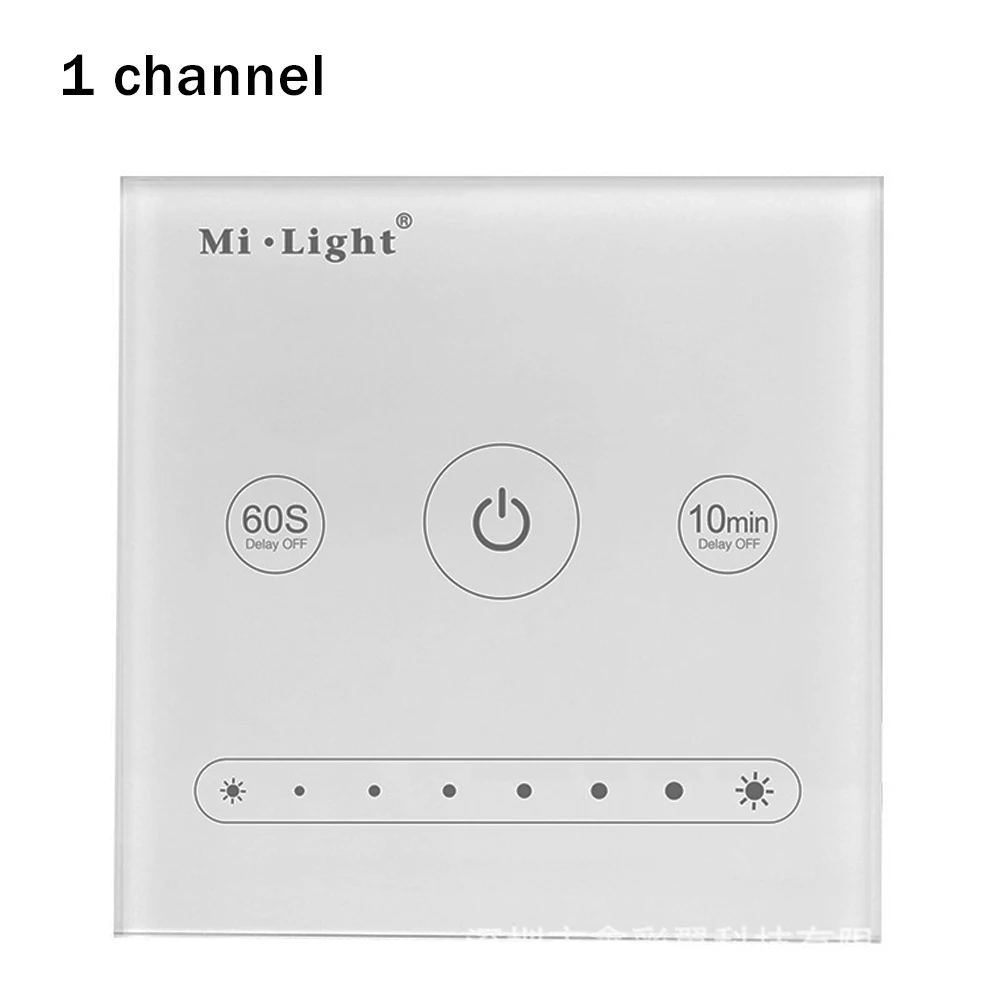 BSOD Led панель контроллер Milight L1 L4 диммер Контроль яркости 1 канал 4 канала настенная