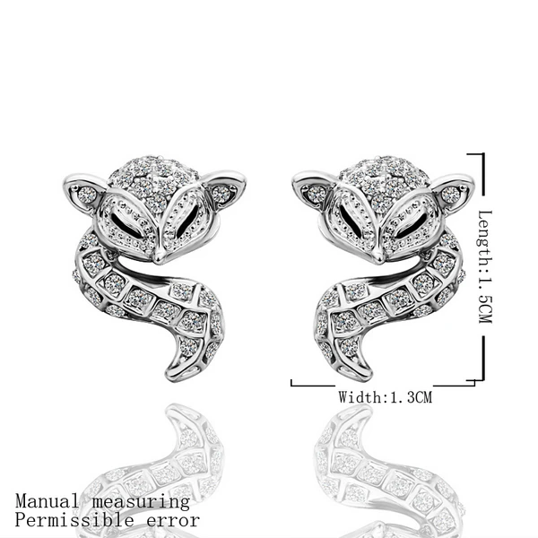 Z229 18K Real Gold Plated Austria Crystal earring Pendant Earrings Czech rhinestone fashion drop earringsLKN18KRGPE433 B9.5 | Украшения и
