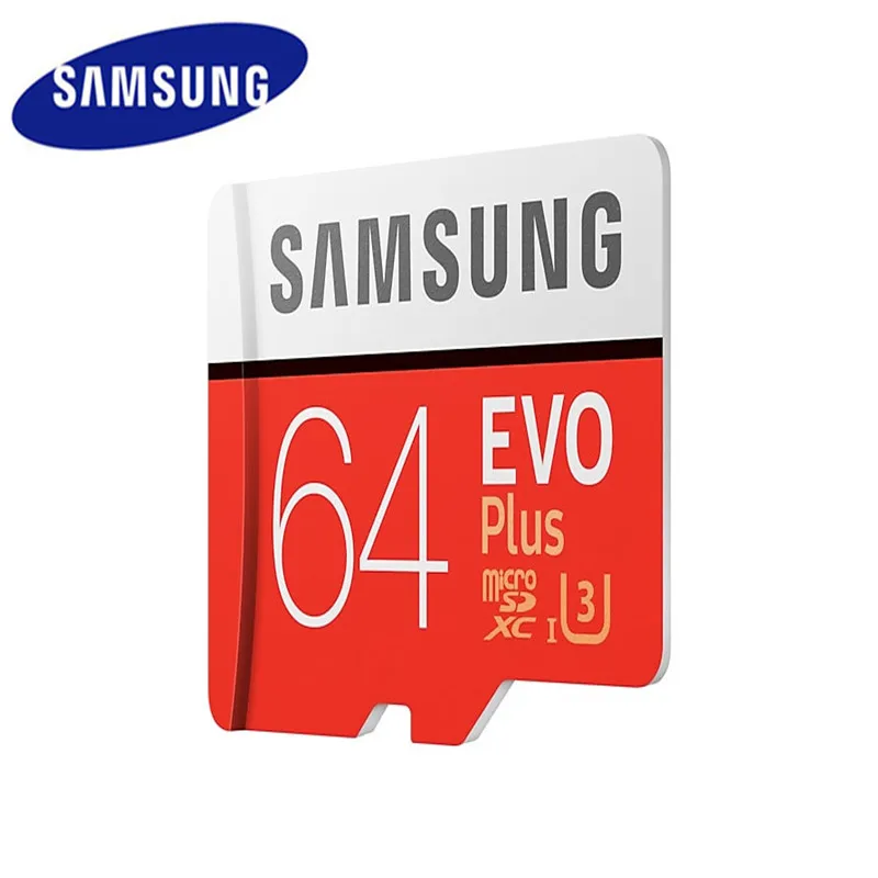 Samsung Evo Plus Micro Sd Card 64 Гб Sdhc/Sdxc Класс Evo+ класс 10 C10 Uhs Tf карты Модуль памяти Transflash карты памяти Microsd карта