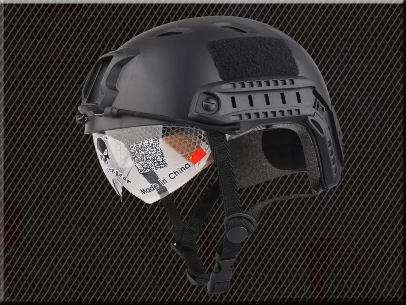 Шлем защитный тактический для быстрого страйкбола военный шлем пейнтбола езды