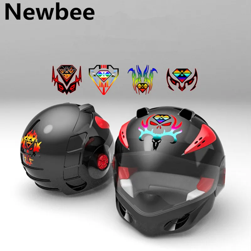 Newbee 12 см * Светоотражающая наклейка для автомобиля мотоцикла универсальная 3D
