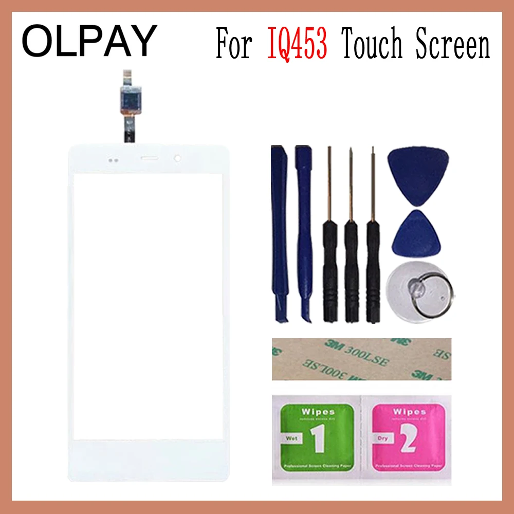 5 0 ''для Fly IQ453 сенсорный экран дигитайзер панель запасные части Переднее