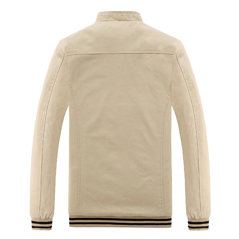 2019 на осень-зиму куртка мужская повседневная однотонная хлопковая футболка для