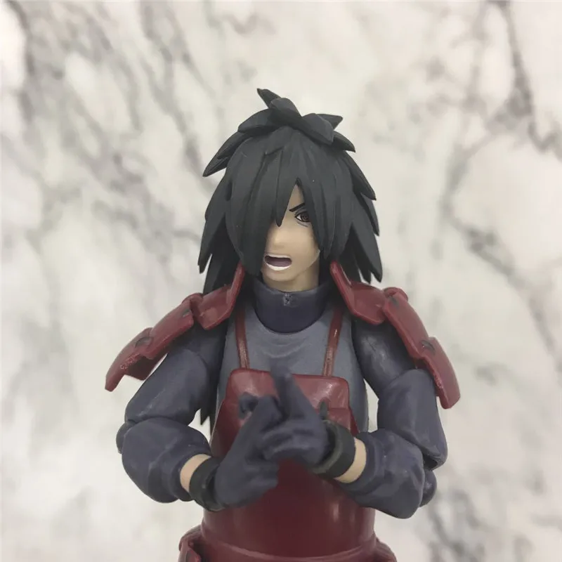 Аниме Наруто Shippuden фигурки Uchiha Madara SHF совместное мобильность ПВХ фигурку