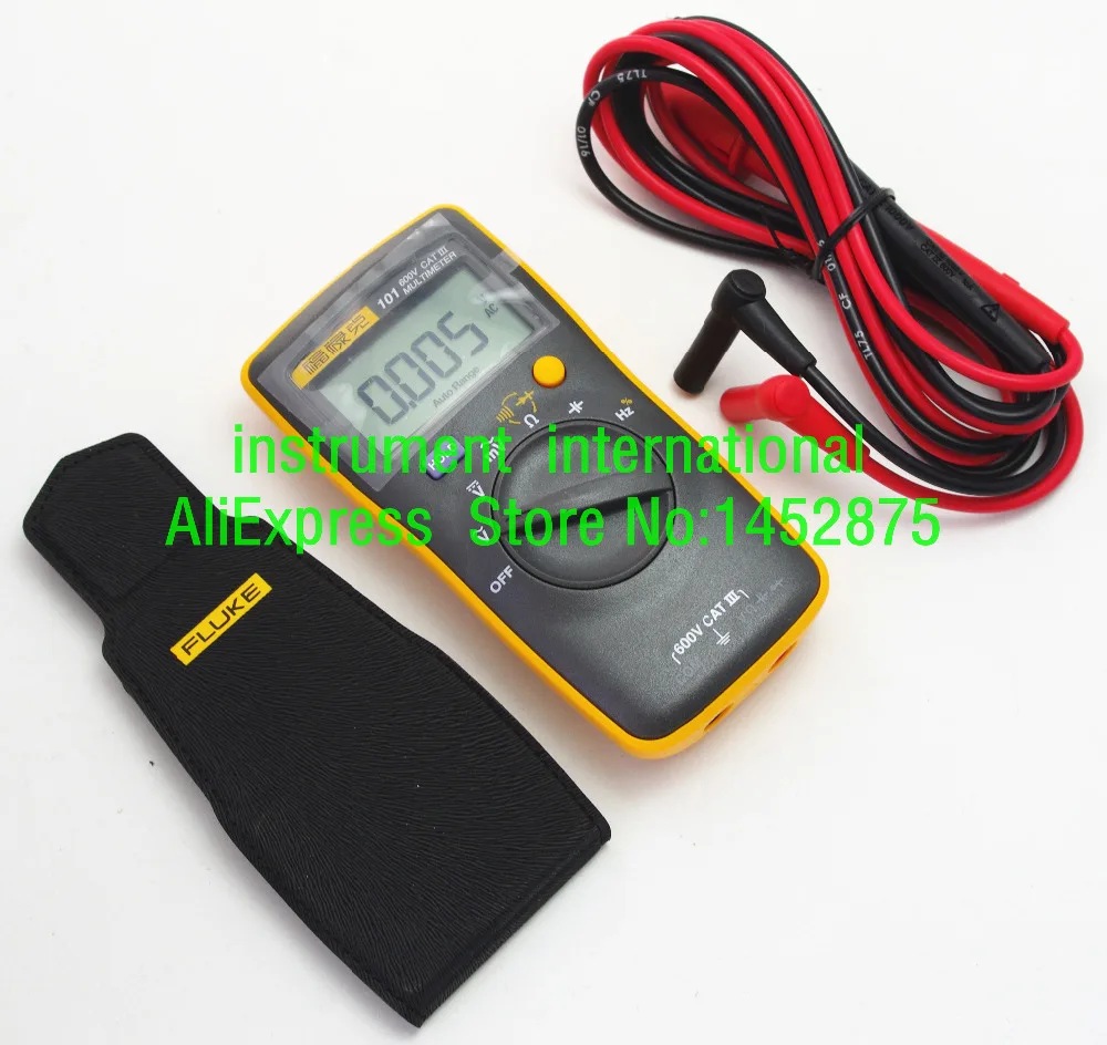 Мягкий чехол с пальмовым цифровым мультиметром FLUKE 101 Kit + KCH12 мягкий магнитным