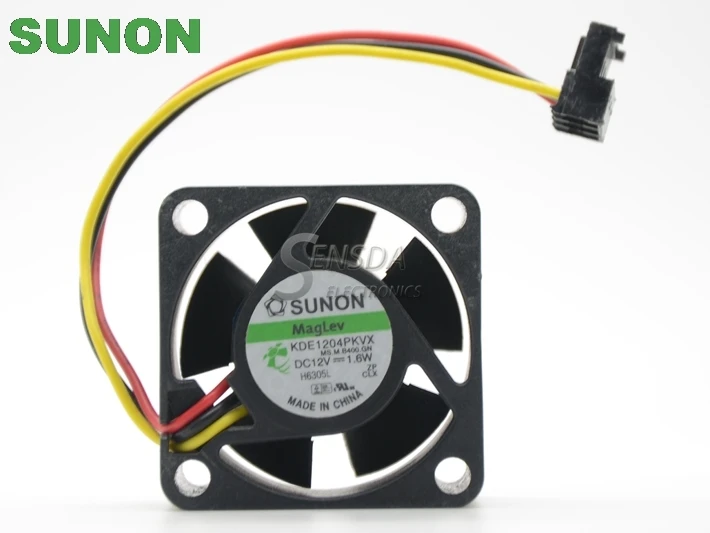 

For Sunon KDE1204PKVX 4020 12V 1.6W For 2950 switch server inverter cooling fan
