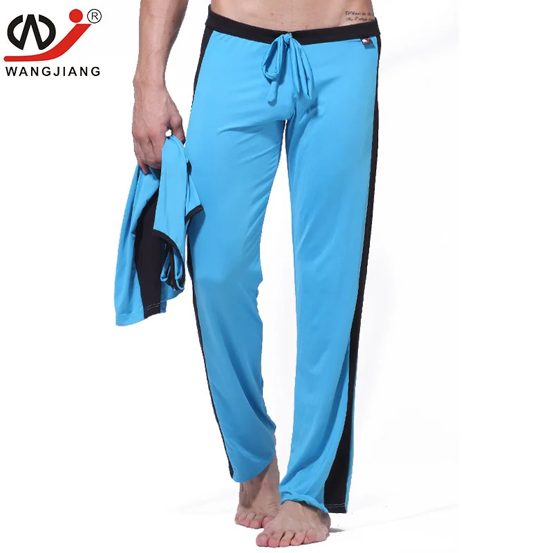 Новое поступление WJ мужские теплые штаны хлопковые Свободные Штаны для дома