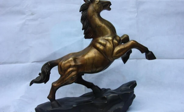 Песня voge gem S1368 отмеченная китайская латунная Медная скульптура для бега|sculpture