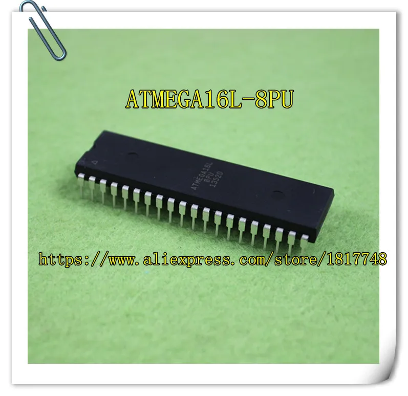 

10PCS/LOT ATMEGA16L-8PU ATMEGA16L ATMEGA16 AVR/8 bit microcontroller 16K flash DIP-40 New original