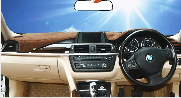 Dashmats автомобильные аксессуары для укладки приборной панели для Suzuki Kizashi 2010 2011 2012 2013 - Название цвета: coffee for RHD
