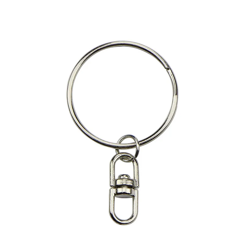 10Pcs/lot Silver Color Keyrings Keychain Split Ring Key Chains DIY Jewelry Making Accessories New | Украшения и аксессуары