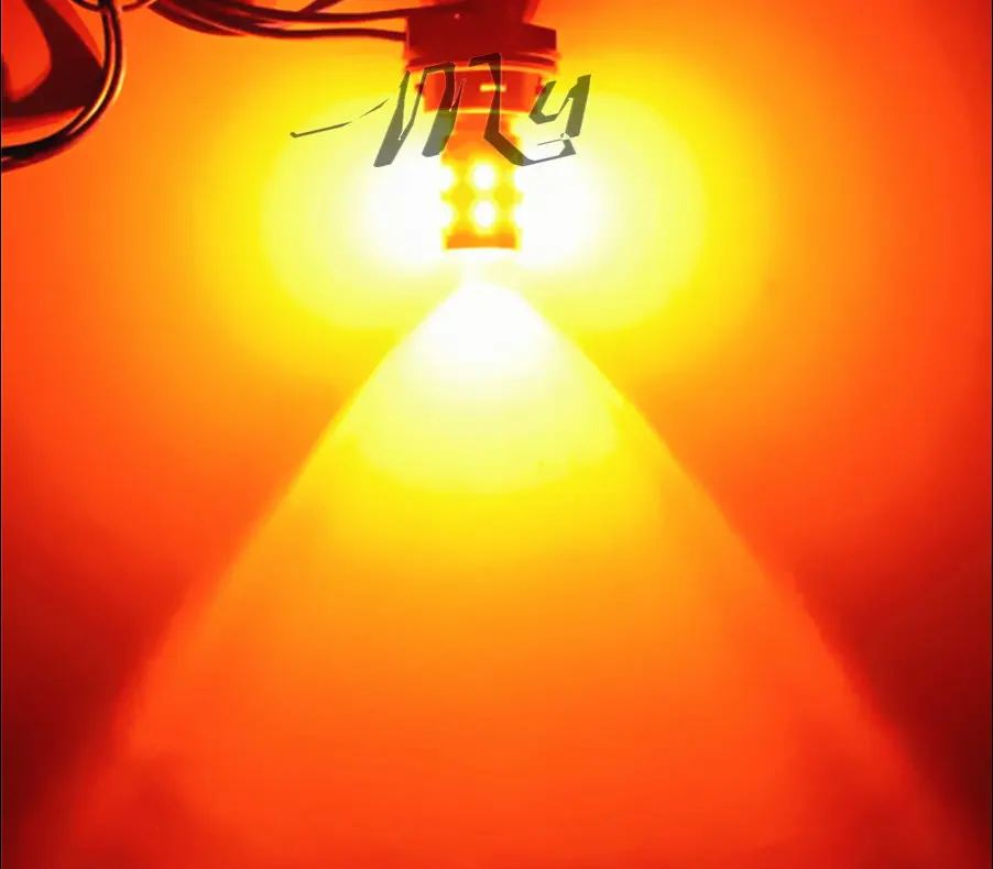 2 шт. 1156 BA15S яркие светодиодные лампы p21w R5W с поворотом на 360 градусов|light bulb