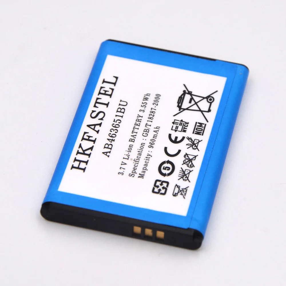 Новый аккумулятор для Samsung S3650 S5260 S5510 S5550 S5560 S5600 S5600v S5620 S7070 S7220|battery for samsung|mobile phone
