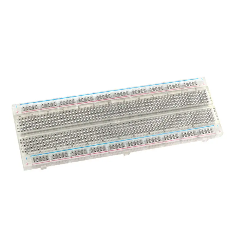 Glyduino прозрачный 830 точечный MB-102 без Solderless Макет DIY электроника для Arduino |
