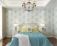beibehang classic fashion personality decoration room bedroom kitchen small floral wallpaper papel de parede 3d papier peint