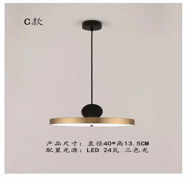 Designer Nordic simple Wood Pendant Lights led hang lamp Colorful Aluminum fixture Kitchen Island bar hotel home decor E27 | Лампы и