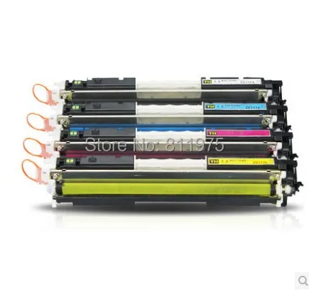 CF350A CF351A CF352A CF353A 130A совместимый цветной картридж с тонером для принтера HP LaserJet MFP