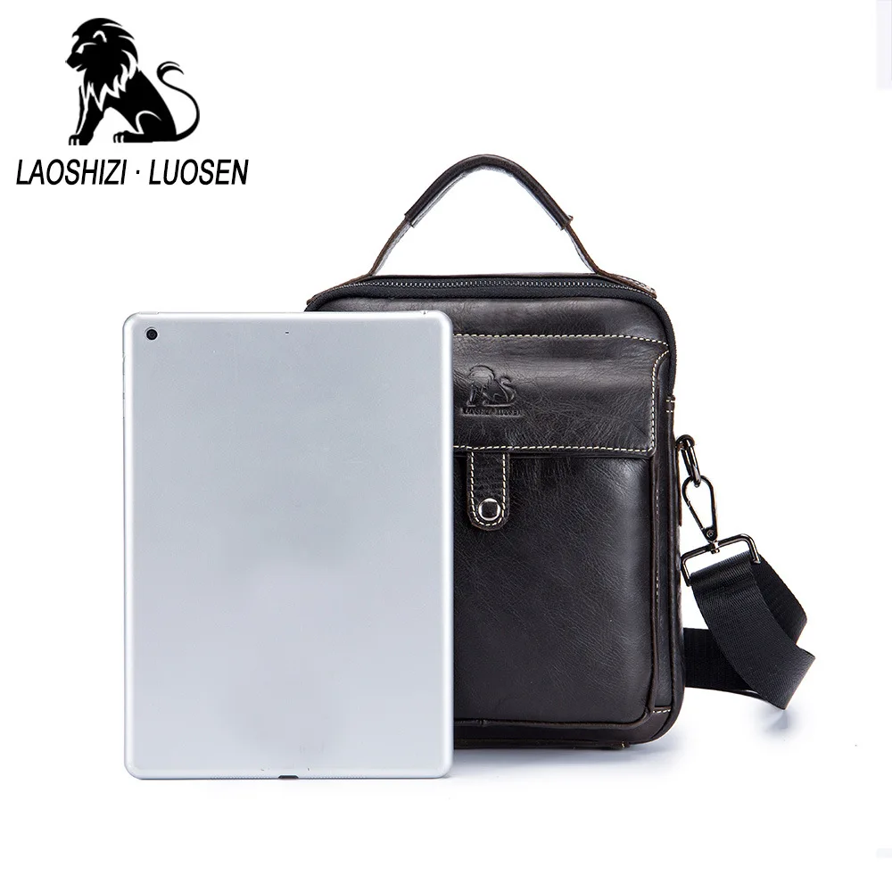 Сумки-почтальонки из натуральной кожи мужская дорожная деловая сумка через