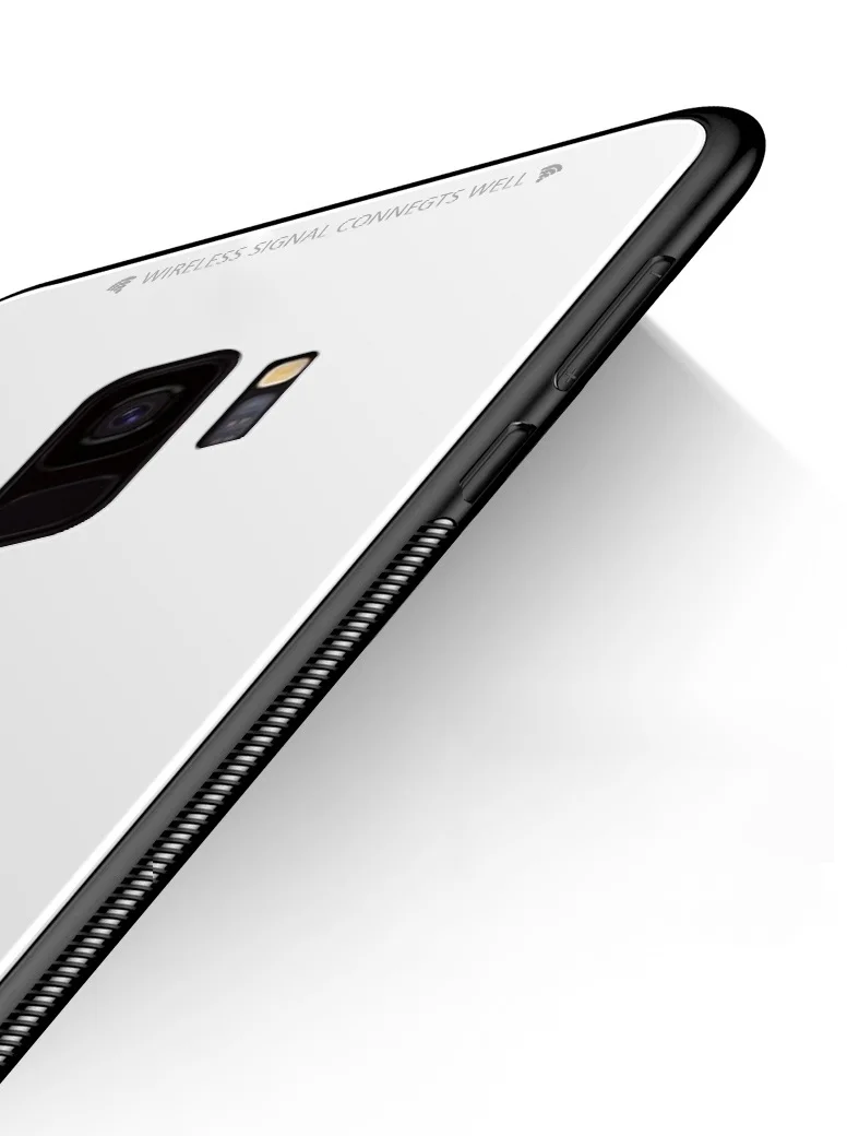 Роскошный стеклянный чехол для Samsung Галактики S10 S9 S8 плюс S10E J4 J6 J8 A6 A7 A8 A9 крышка на M10 M20 A10 A20 A20E A30 A40 A50 A70