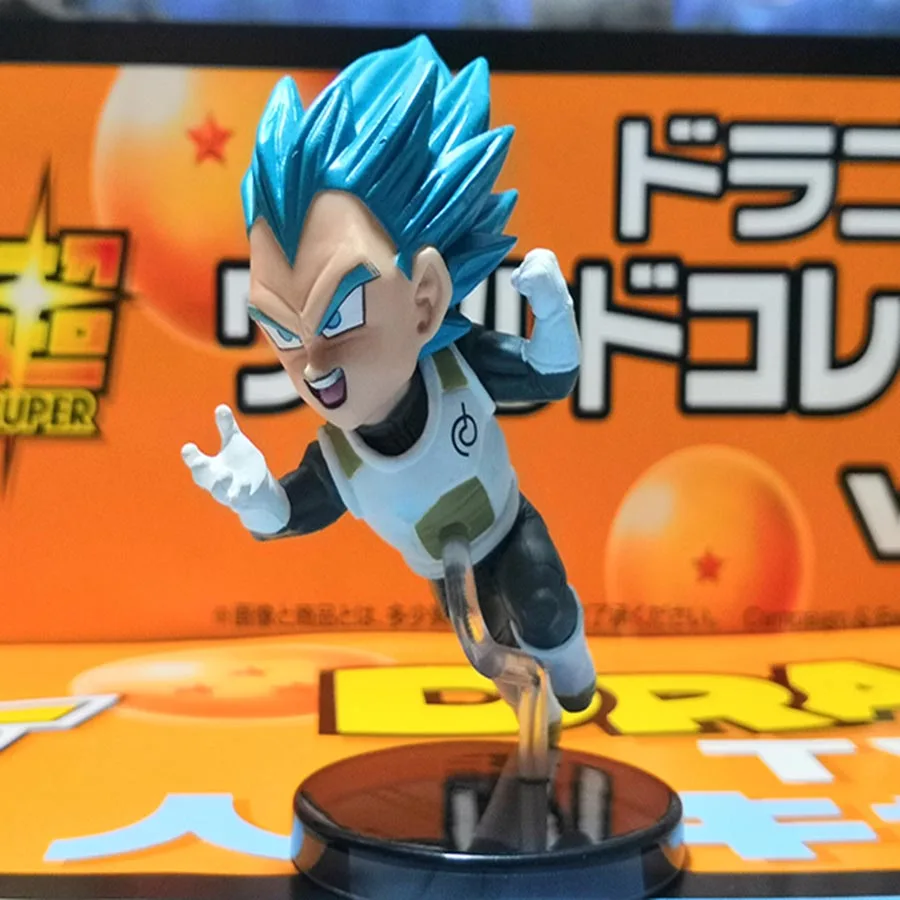 8X5 см 6 стилей Dragon Ball Z Goku Vegeta Birus Flying Weiss WCF фигурка &quotDragon Ball&quot игрушка для
