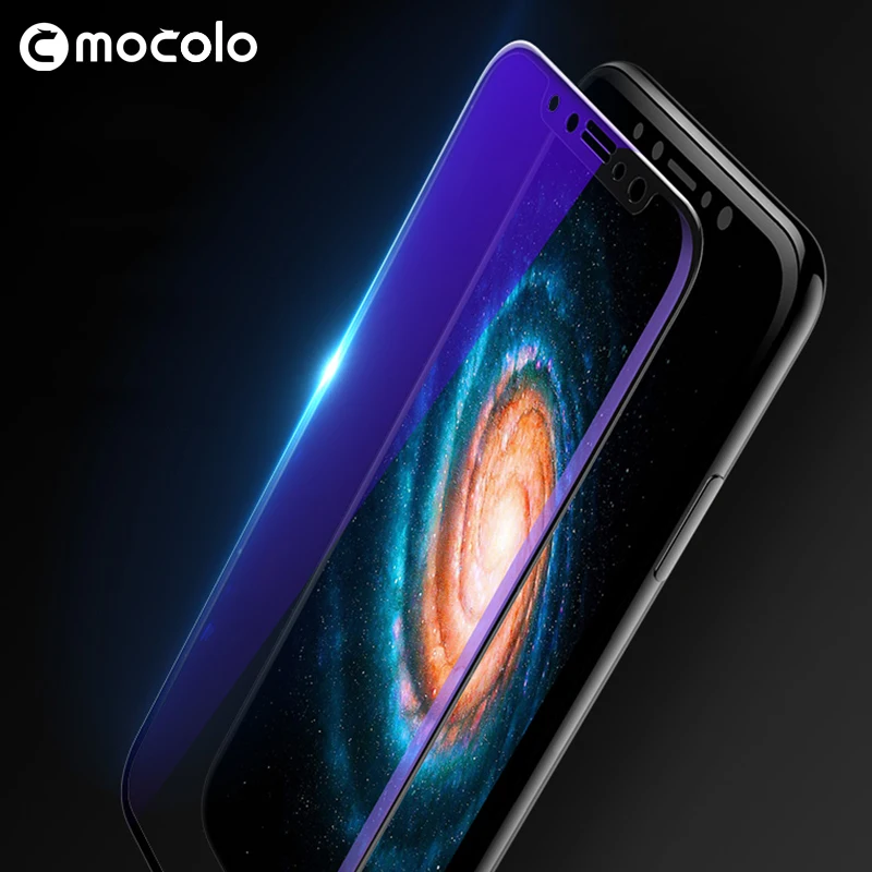 Защитное стекло Mocolo для iPhone X с полным покрытием защитой от синего света