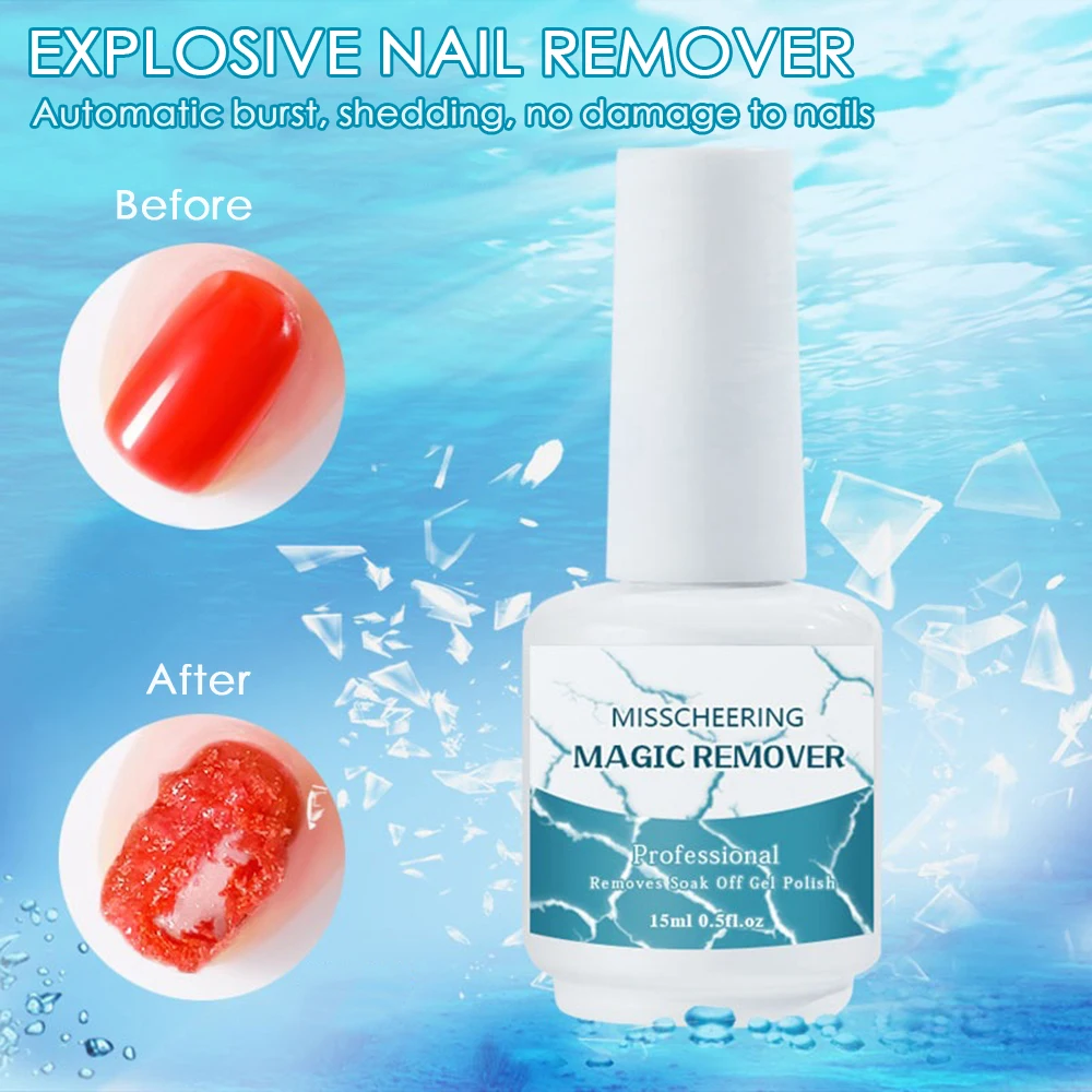 Новый инструмент для снятия гель лака с ногтей Magic Clean Health Quick Gel Degreas удаления