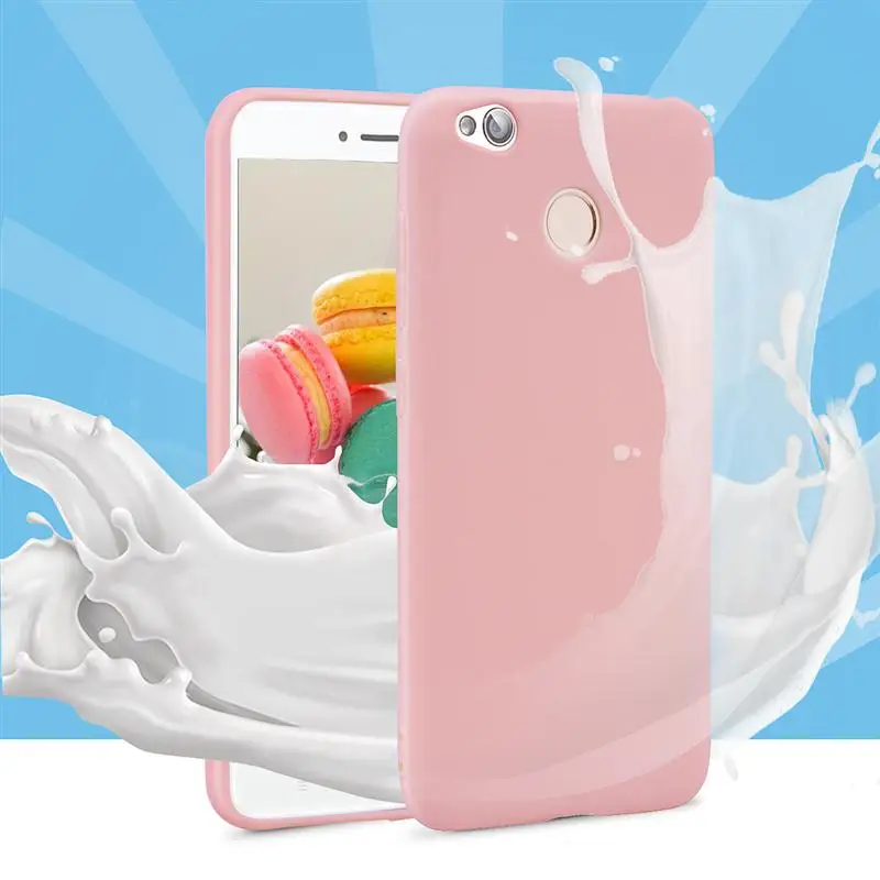 GrandEver Candy Color Soft Case For XiaoMi Red Mi 4X Silicone 5.0&quotinch Fitted Back Cover Xiaomi Redmi 4A | Мобильные телефоны и