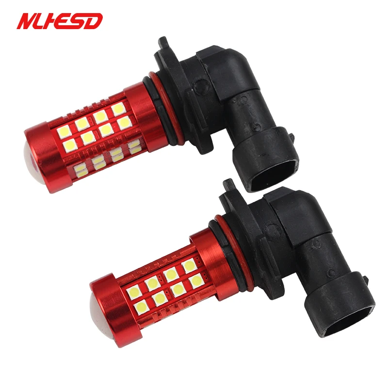 2шт Автомобиль 9005 9006 светодиодный 36SMD 55 Вт 3030 drl противотуманный фонарь headligt для