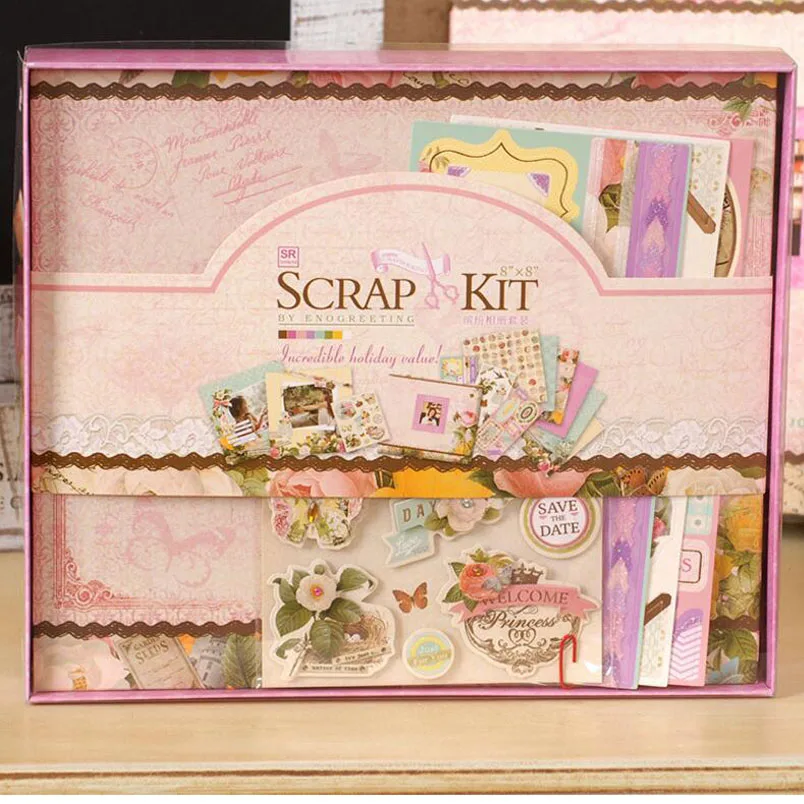 Очаровательный фон для фотоальбома ручной работы декоративное украшение