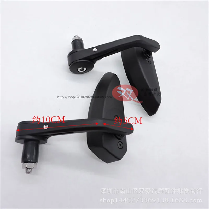 Motorcycle Rearview Mirror Motorbike Side Black Backup Mirrors Universal Moto parts for Suzuki Honda 8mm 10mm | Автомобили и
